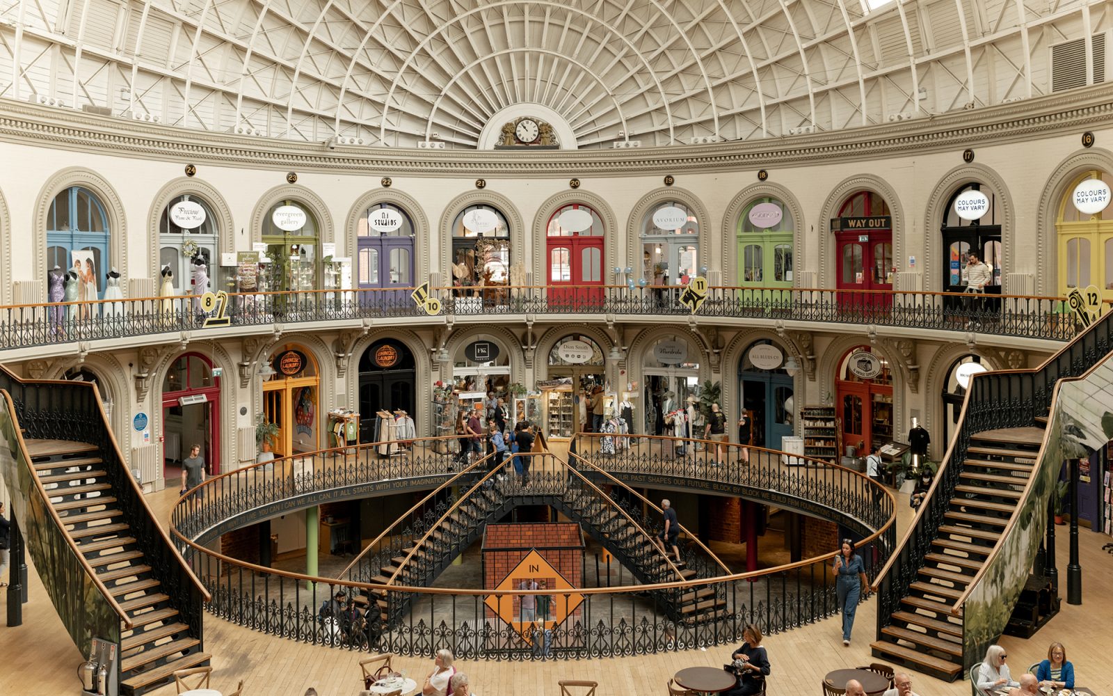 Leeds Corn Exchange interior