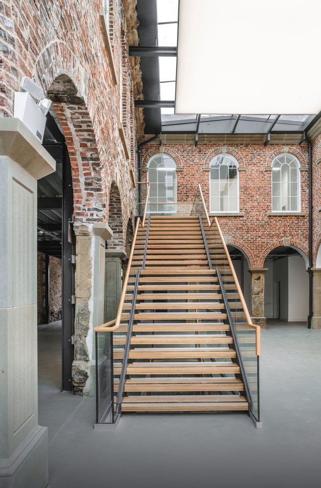 Staircase outside the First White Cloth Hall